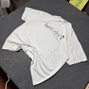 VTG 90s RARE Taglish Wear Bakit Why? Filipino Philippines Shirt Mens XL Funny